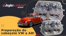 Preparando um cabeçote Volkswagen Air Cooled? Saiba qual escolher na hora da preparação de um motor!